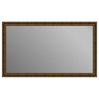 Зеркало в багетной раме J-mirror Azzurra 70x120 см коричневый