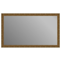 Зеркало в багетной раме J-mirror Azzurra 70x120 см светлое золото
