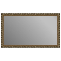 Зеркало в багетной раме J-mirror Azzurra 70x120 см темное золото