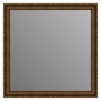Зеркало в багетной раме J-mirror Azzurra 70x70 см коричневый