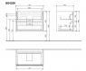 Тумба под умывальник Villeroy&Boch Vivia B04200XX