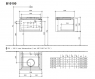 Тумба под умывальник Villeroy&Boch Legato B10100XX