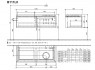 Тумба под умывальник Villeroy&Boch Legato B111L0XX