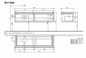 Тумба под умывальник Villeroy&Boch Legato B11700XX