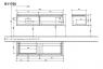 Тумба под умывальник Villeroy&Boch Legato B11760XX