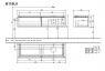 Тумба под умывальник Villeroy&Boch Legato B119L0XX