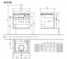 Тумба под умывальник Villeroy&Boch Legato B12100XX