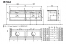 Тумба под умывальник Villeroy&Boch Legato B153L0XX