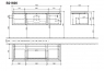 Тумба под умывальник Villeroy&Boch Legato B21600XX