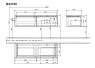 Тумба под умывальник Villeroy&Boch Legato B23100XX