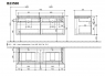 Тумба под умывальник Villeroy&Boch Legato B23500XX