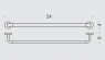 Полотенцедержатель Colombo Nordic B5210