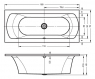 Ванна акриловая Riho Lima Right BB42 160х70 см
