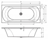 Ванна акриловая Riho Lima BB48 190х90 см