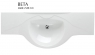 Умывальник из литого камня PAA Beta IB2600/XX