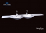 Умывальник из литого камня PAA Beta Duo IBW2500/00