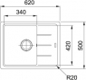 Мойка кухонная Franke Basis BFG 611-62 114.0320.542