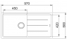 Мойка кухонная Franke Basis BFG 611-97 114.0363.931