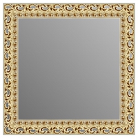 Зеркало в багетной раме J-mirror Carina 80x80 см венеция