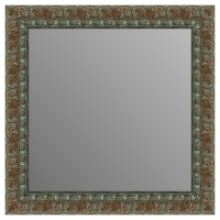 Зеркало в багетной раме J-mirror Carola 80x80 см цвет 4