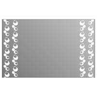 Зеркало J-mirror Claudia 50x80 см LED подсветка