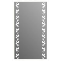 Зеркало J-mirror Claudia 90x50 см LED подсветка