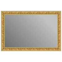 Зеркало в багетной раме J-mirror Costanza 80x120 см оранжевое золото