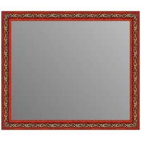 Зеркало в багетной раме J-mirror Cristina 60x70 см красное амбилайт