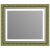 Зеркало в багетной раме J-mirror Cristina 60x70 см зеленое с подсветкой Зеркало в багетной раме J-mirror Cristina 60x70 см зеленое с подсветкой