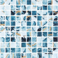 Мозаїка скляна Котто Кераміка GMP 0825033 С print 37 300x300 (кубик 2,5х2,5)