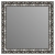 Зеркало в багетной раме J-mirror Delizia 70x70 см цвет 2