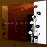 Зеркало J-mirror Diletta 50x80 см LED подсветка