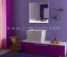 Зеркало J-mirror Duesseldorf 80x80 см LED подсветка
