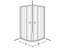 Душевая кабина Villeroy&Boch Frame to Frame UDW9090NAU164 V-61 100х100 см