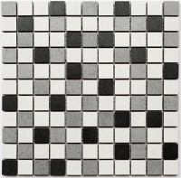 Мозаїка Котто Кераміка СМ 3028 С3 Graphite-Gray-White 300x300x8 