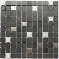 Мозаїка Котто Кераміка СМ 3027 С2 Graphite-Metal MATT 300x300x8 