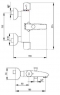 Смеситель для ванны ECA Thermostatic М662 102102340