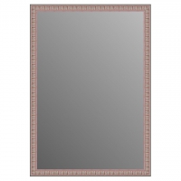 Зеркало в багетной раме J-mirror Egypt 100x70 см красное амбилайт