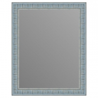 Зеркало в багетной раме J-mirror Egypt 50x40 см голубое амбилайт