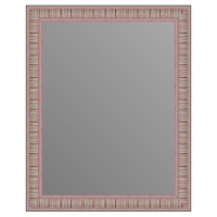 Зеркало в багетной раме J-mirror Egypt 50x40 см красное амбилайт