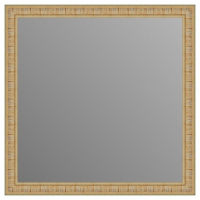 Зеркало в багетной раме J-mirror Egypt 60x60 см оранжевое