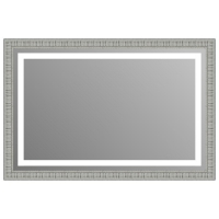 Зеркало в багетной раме J-mirror Egypt 60x90 см черное с подсветкой