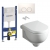 Комплект 6 в 1 унитаз подвесной Simas E-line EL18+F85+EL004 с комплектом Geberit Duofix 3в1 458.120.11.1