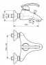 Змішувач для ванни Emmevi Ramses CR72001 без аксесуарів