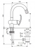 Змішувач для біде Emmevi Ramses CR72074
