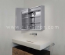 Зеркальный шкафчик J-mirror Ernesto 70x50 см LED подсветка