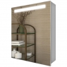 Зеркальный шкафчик J-mirror Ernesto 70x50 см LED подсветка