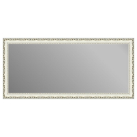 Зеркало в багетной раме J-mirror Eva 55x120 см белое золото