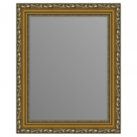 Зеркало в багетной раме J-mirror Eva 50x40 см дукат