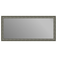 Зеркало в багетной раме J-mirror Eva 55x120 см серебро